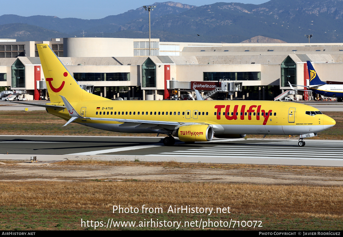 Aircraft Photo of D-ATUG | Boeing 737-8K5 | TUIfly | AirHistory.net #710072