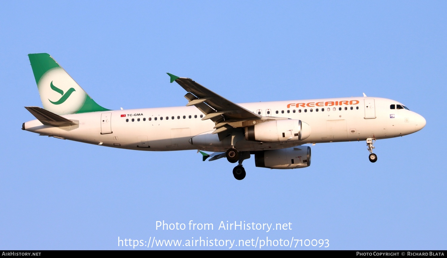 Aircraft Photo of TC-GMA | Airbus A320-232 | Freebird Airlines | AirHistory.net #710093