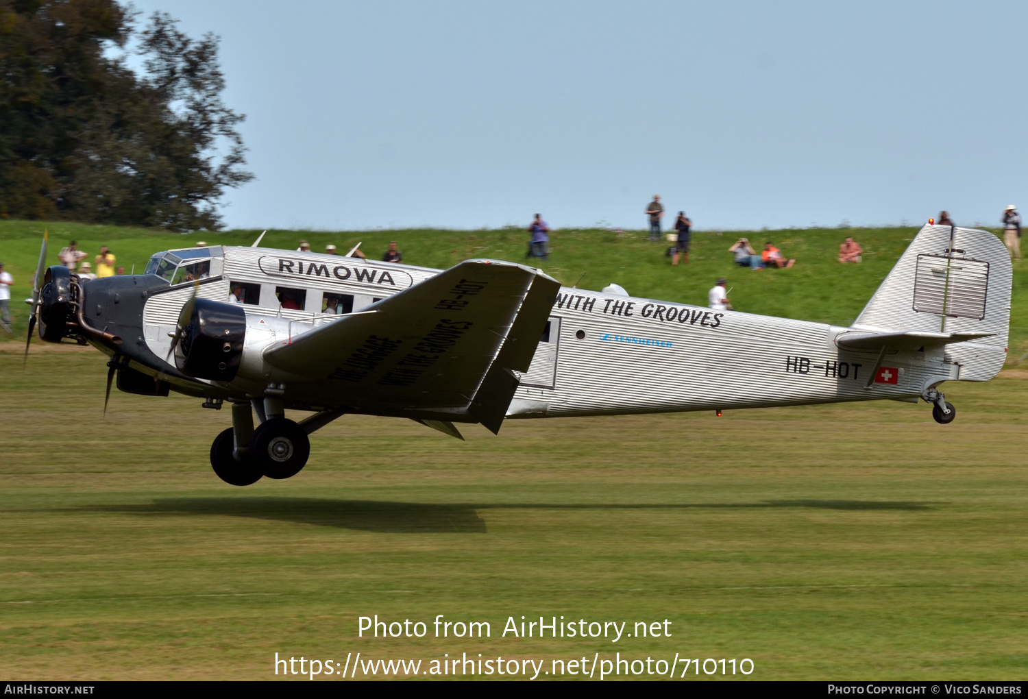 Aircraft Photo of HB-HOT | Junkers Ju 52/3m ge | Ju-Air | AirHistory.net #710110