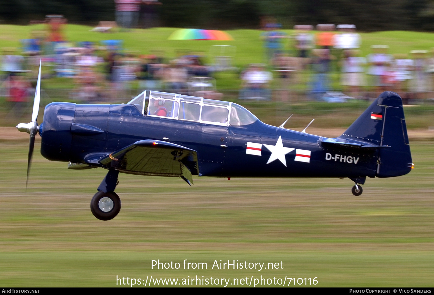 Aircraft Photo of D-FHGV | North American AT-16 Harvard II/Super Six | USA - Navy | AirHistory.net #710116