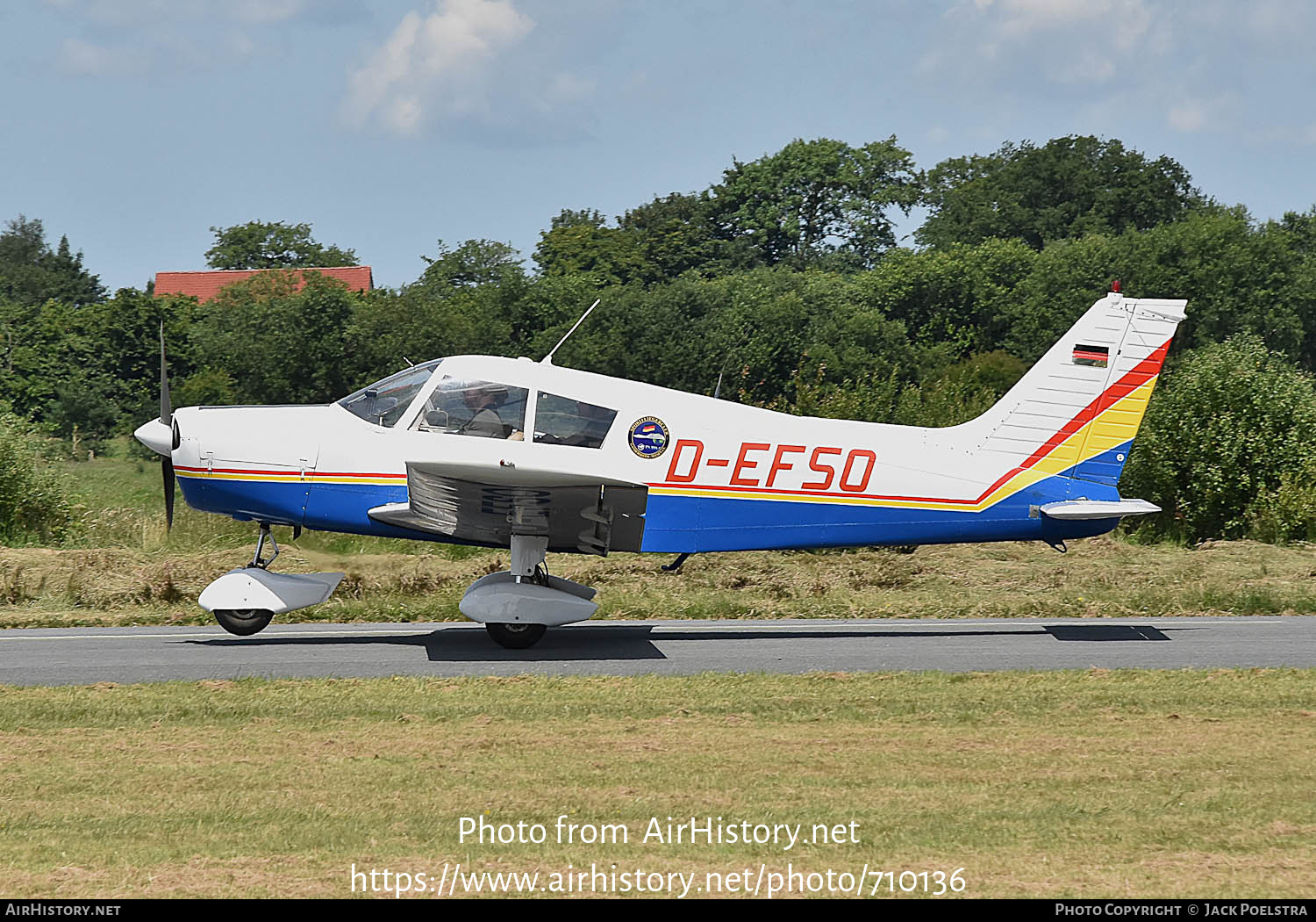 Aircraft Photo of D-EFSO | Piper PA-28-140 Cherokee F | Sportfliegerclub Gandersheim-Seesen | AirHistory.net #710136