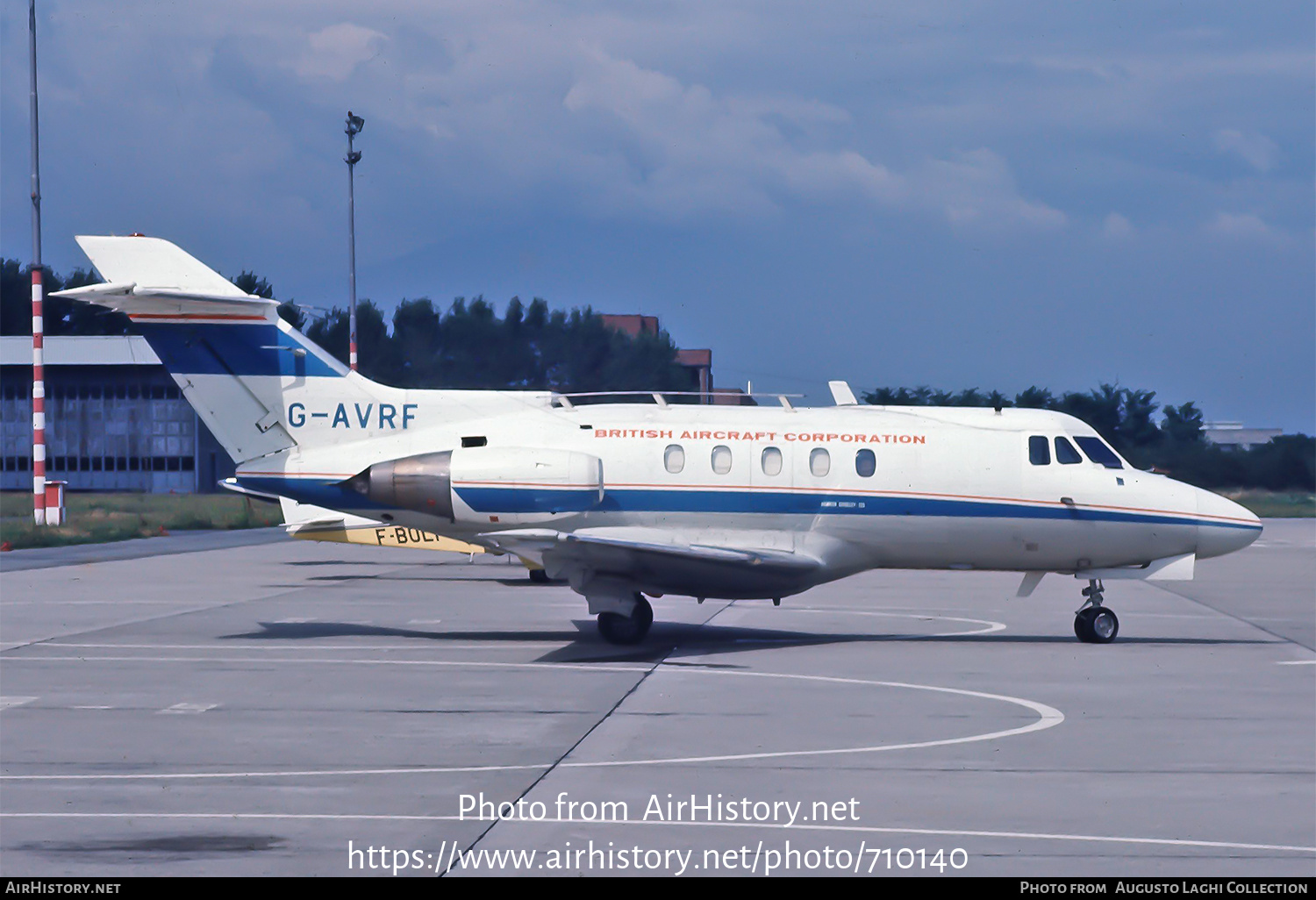 Aircraft Photo of G-AVRF | Hawker Siddeley HS-125-3B | British Aircraft Corporation | AirHistory.net #710140