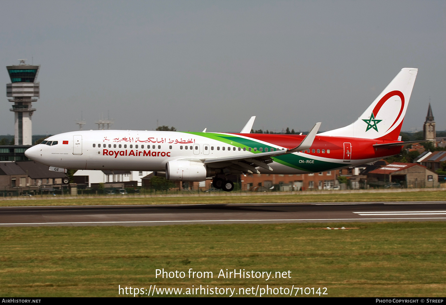 Aircraft Photo of CN-RGE | Boeing 737-86N | Royal Air Maroc - RAM | AirHistory.net #710142