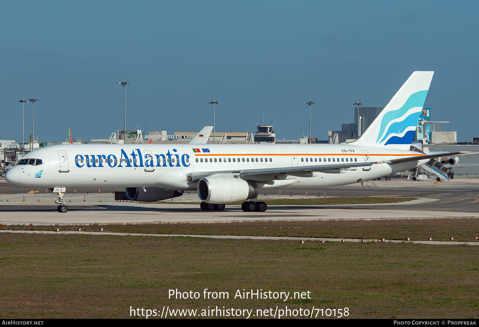 Aircraft Photo of CS-TFK | Boeing 757-2G5 | Euro Atlantic Airways | AirHistory.net #710158