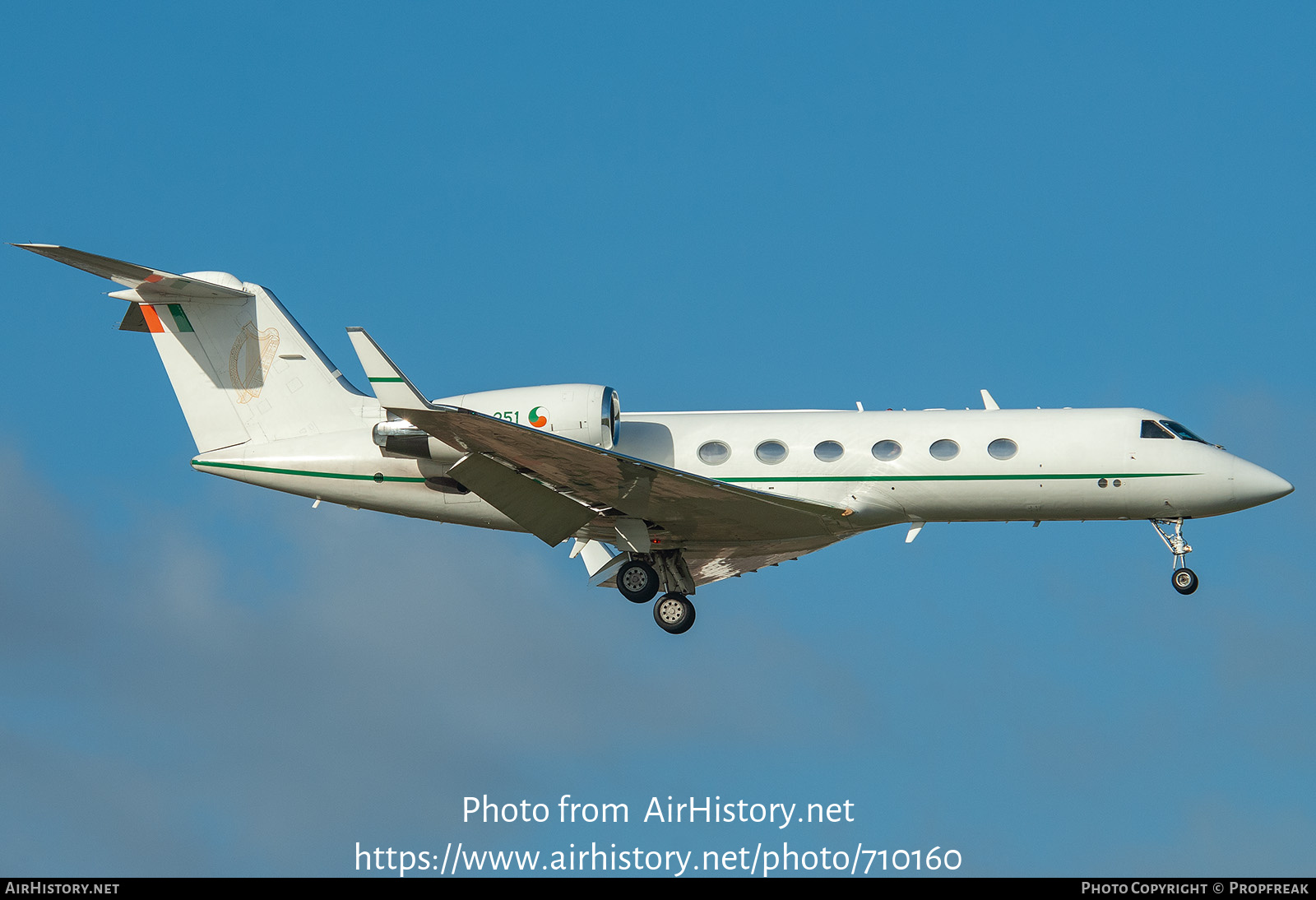 Aircraft Photo of 251 | Gulfstream Aerospace G-IV Gulfstream IV | Ireland - Air Force | AirHistory.net #710160