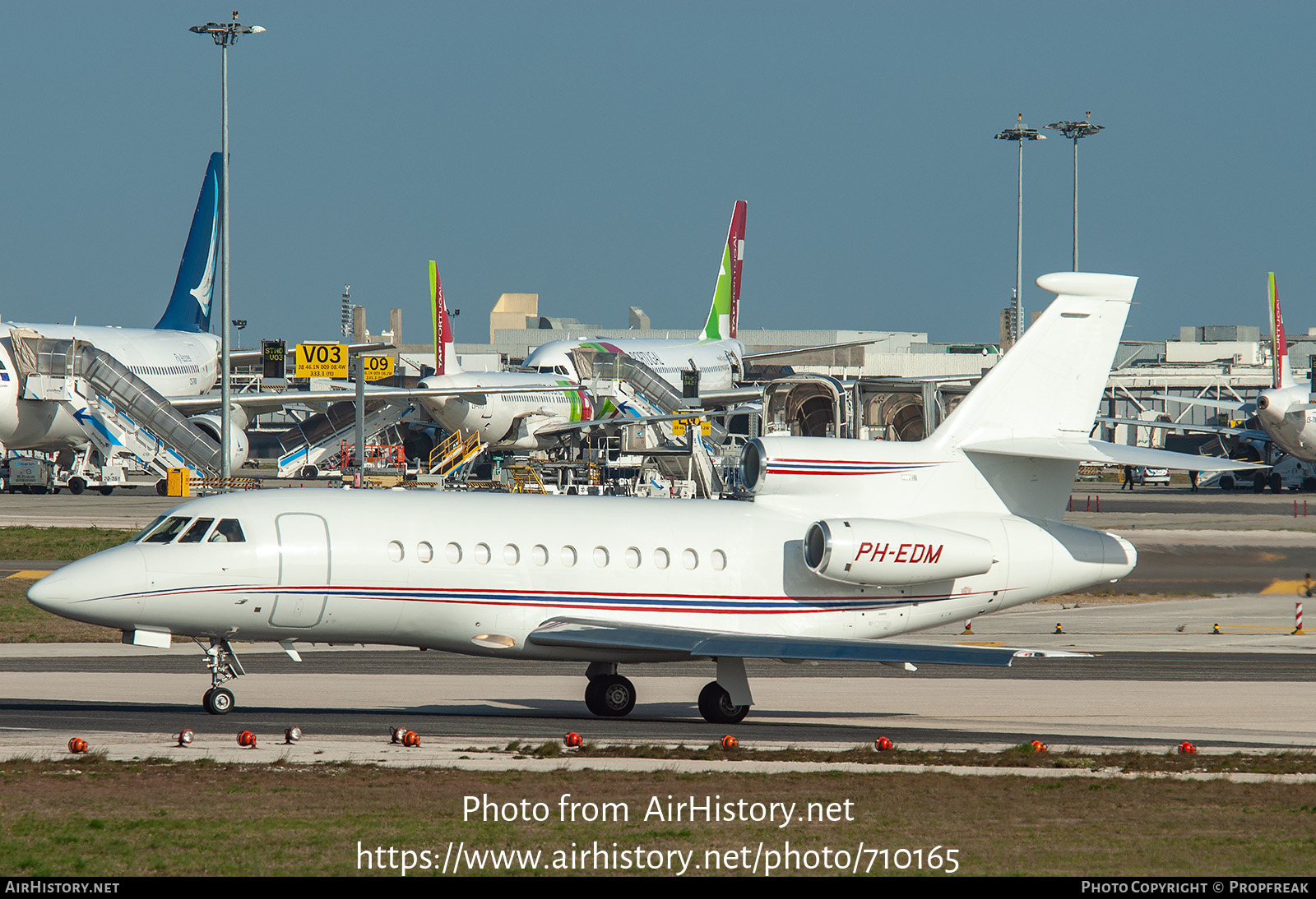 Aircraft Photo of PH-EDM | Dassault Falcon 900C | AirHistory.net #710165