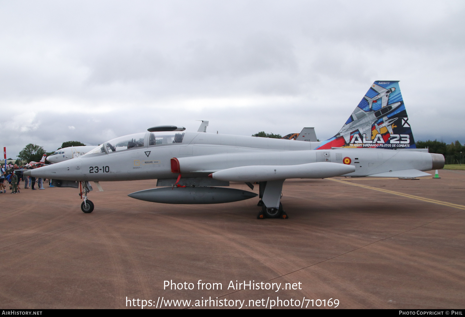 Aircraft Photo of AE.9-17 | Northrop SF-5B(M) Freedom Fighter | Spain - Air Force | AirHistory.net #710169