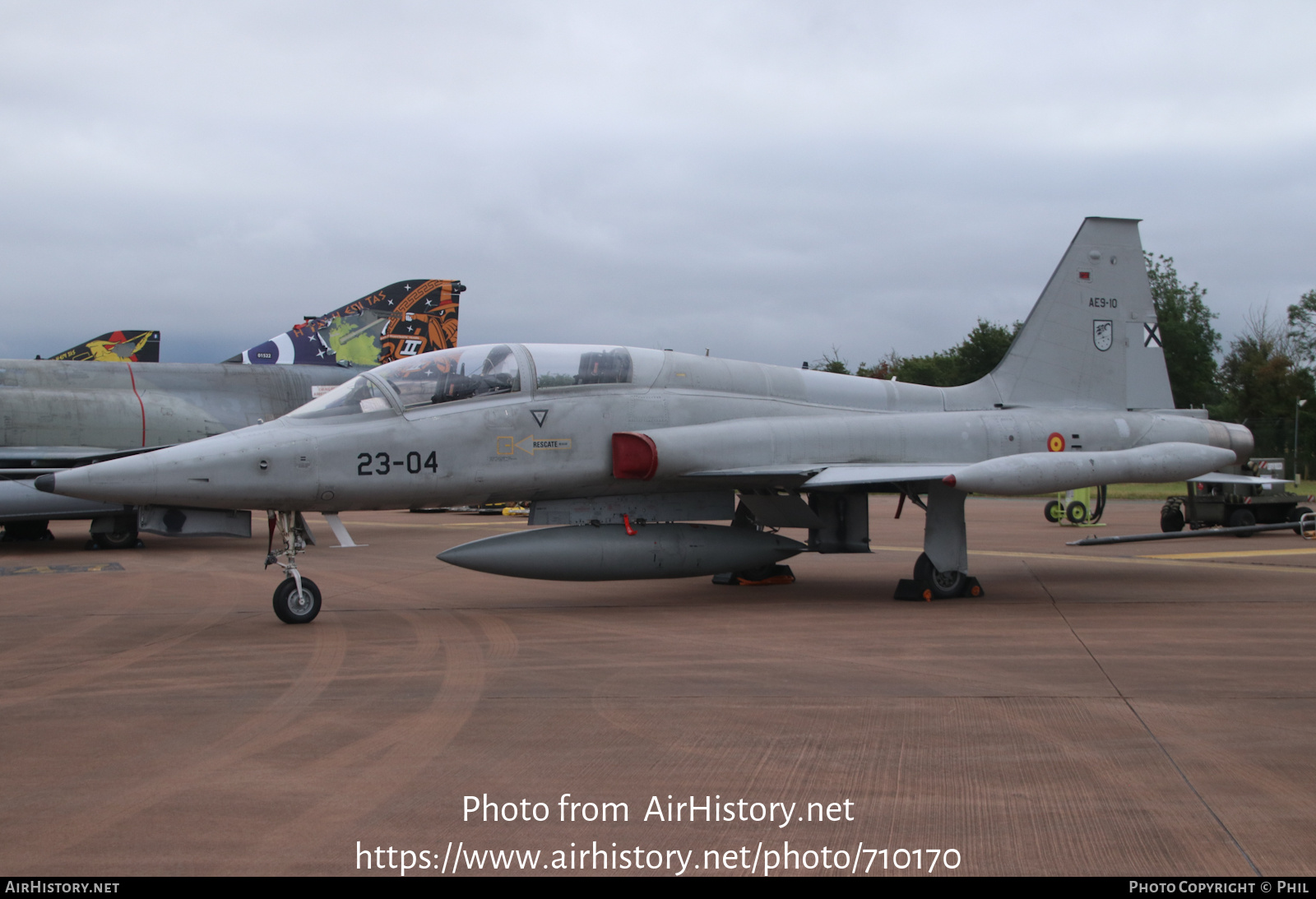 Aircraft Photo of AE.9-10 | Northrop SF-5B(M) Freedom Fighter | Spain - Air Force | AirHistory.net #710170