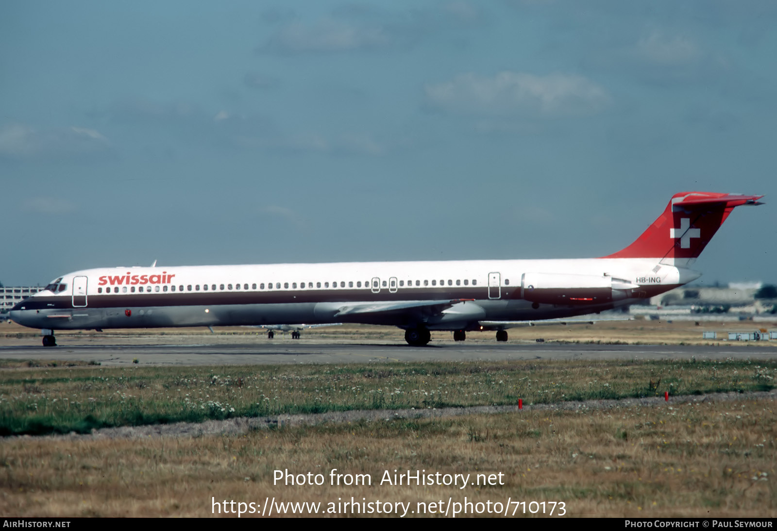 Aircraft Photo of HB-ING | McDonnell Douglas MD-81 (DC-9-81) | Swissair | AirHistory.net #710173