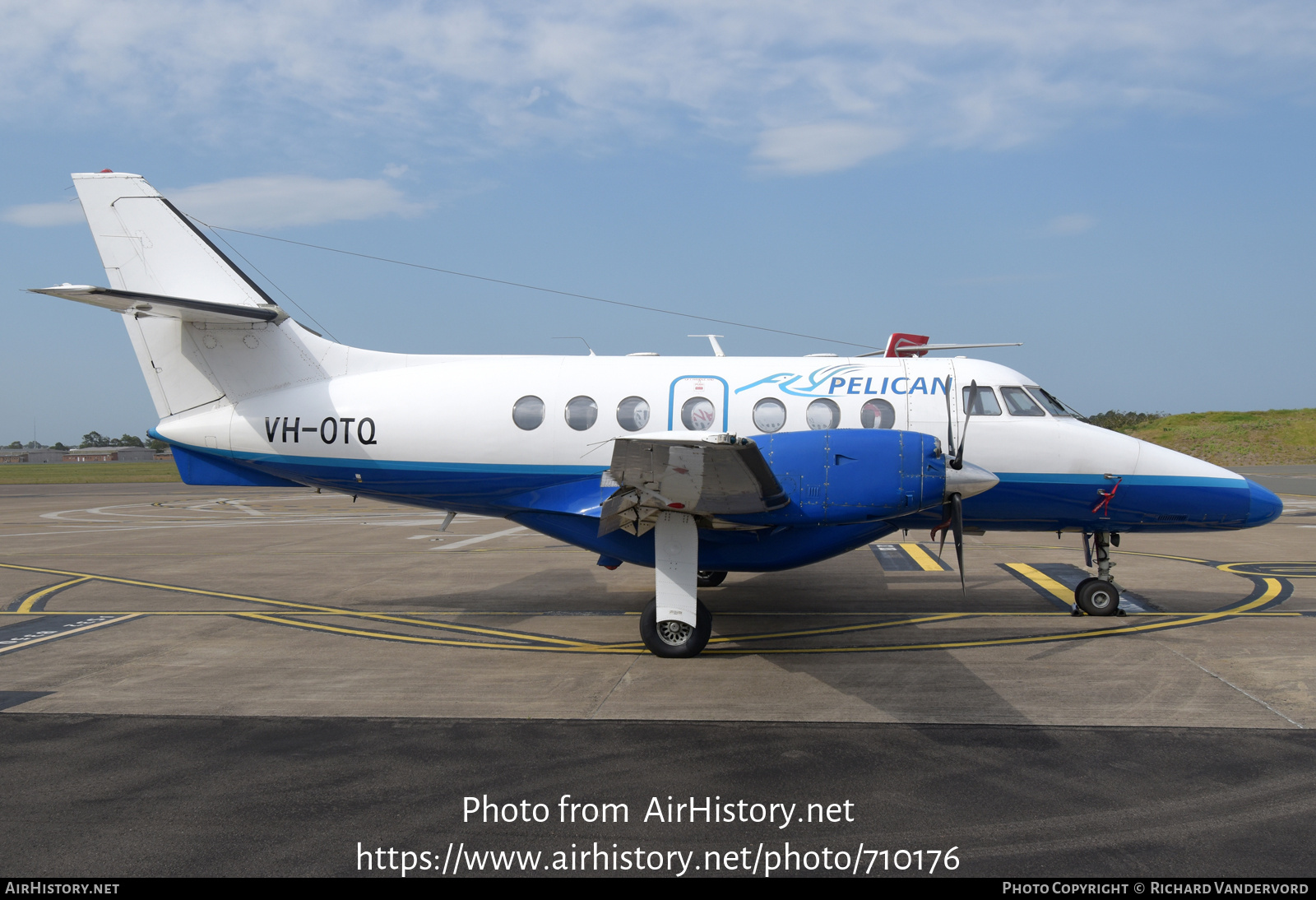 Aircraft Photo of VH-OTQ | British Aerospace BAe-3202 Jetstream Super 31 | FlyPelican | AirHistory.net #710176