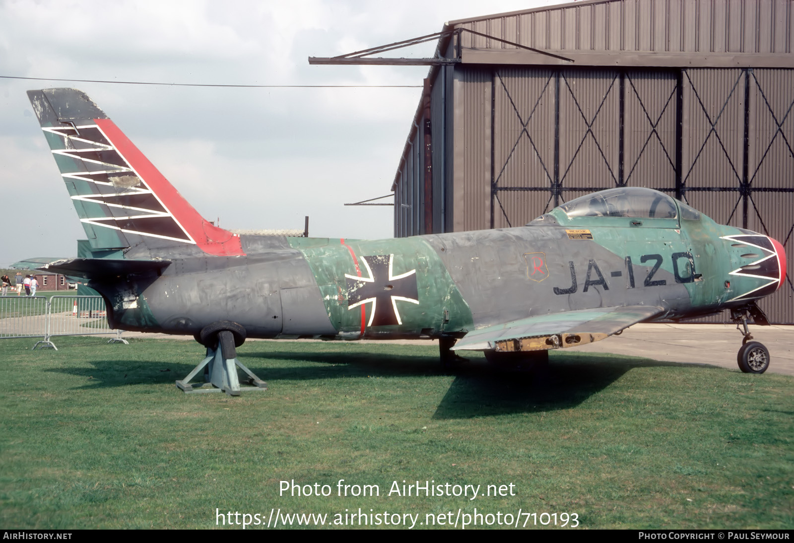 Aircraft Photo of JA-120 | Canadair CL-13 Sabre 4 | Germany - Air Force | AirHistory.net #710193