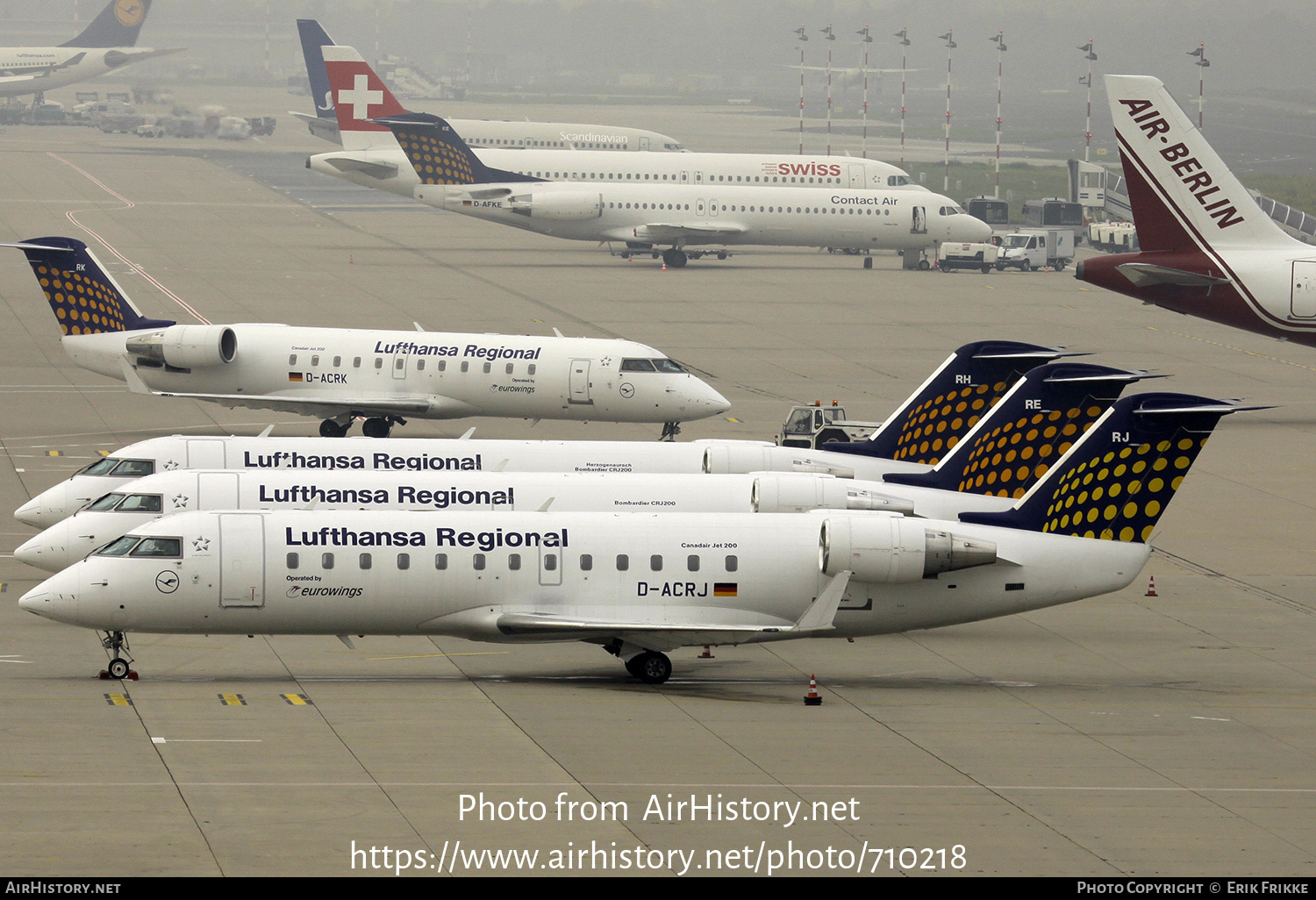 Aircraft Photo of D-ACRJ | Bombardier CRJ-200ER (CL-600-2B19) | Lufthansa Regional | AirHistory.net #710218