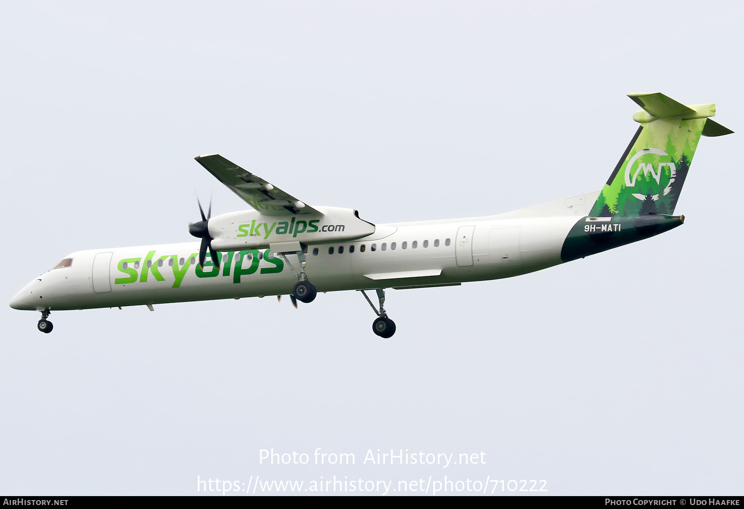 Aircraft Photo of 9H-MATI | Bombardier DHC-8-402 Dash 8 | SkyAlps | AirHistory.net #710222