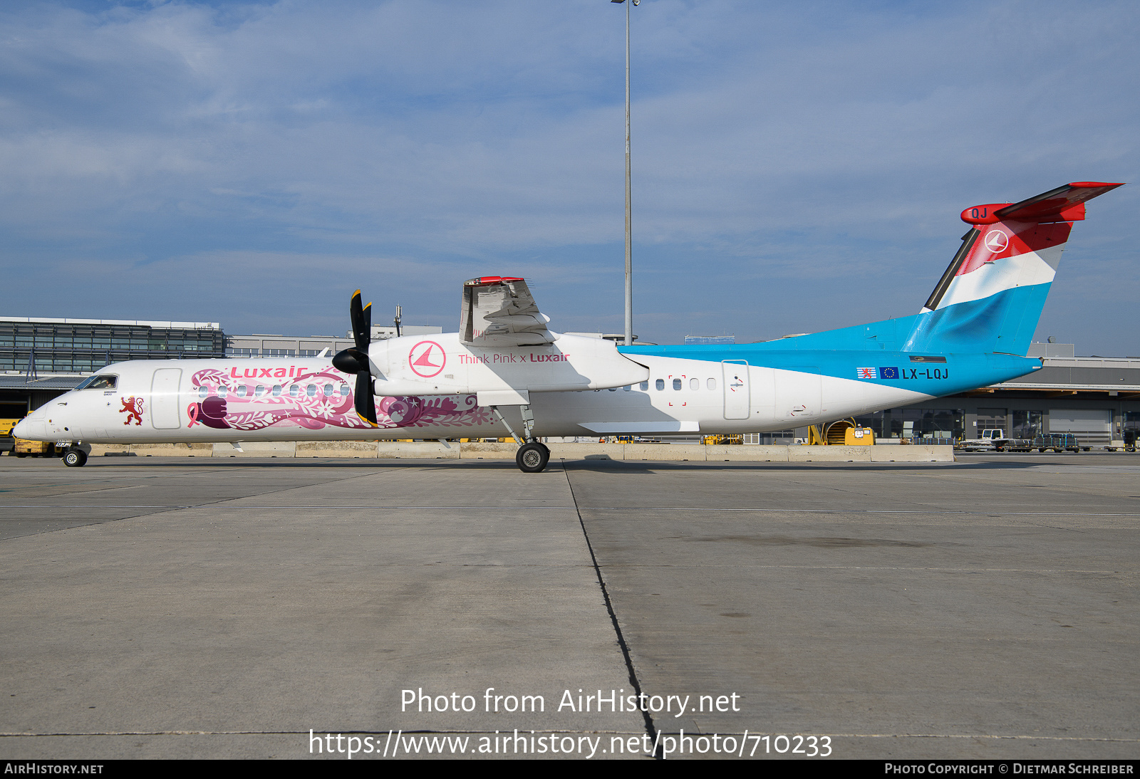 Aircraft Photo of LX-LQJ | Bombardier DHC-8-402 Dash 8 | Luxair | AirHistory.net #710233