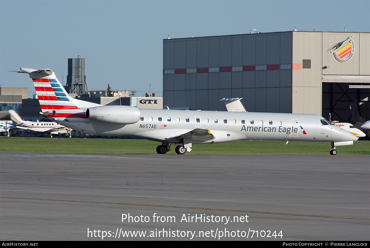 Aircraft Photo of N657AE | Embraer ERJ-145LR (EMB-145LR) | American Eagle | AirHistory.net #710244