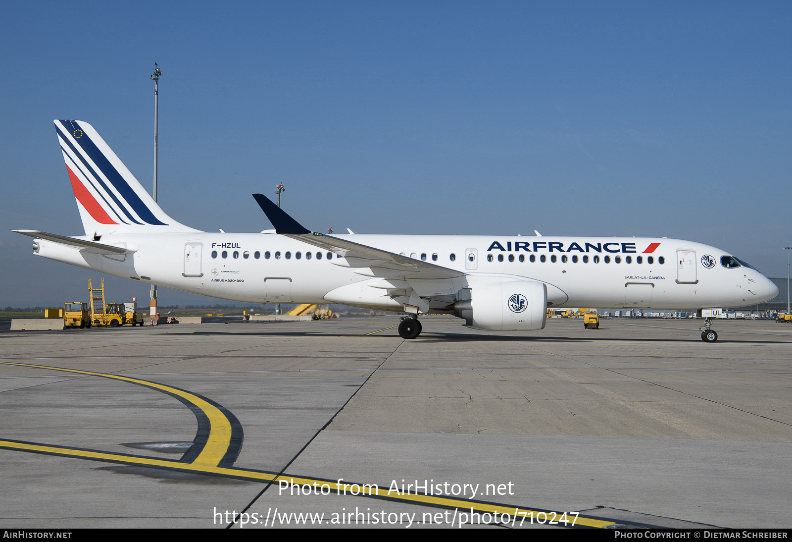 Aircraft Photo of F-HZUL | Airbus A220-371 (BD-500-1A11) | Air France | AirHistory.net #710247