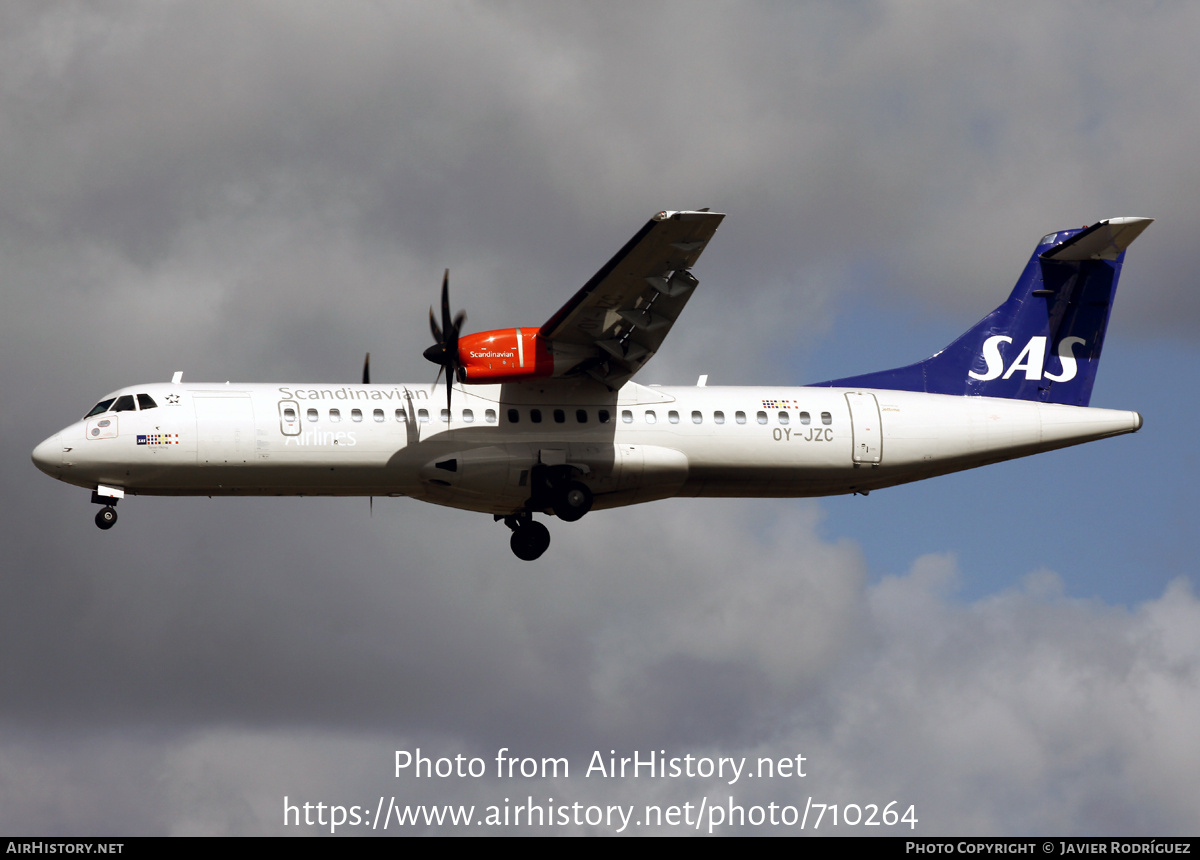 Aircraft Photo of OY-JZC | ATR ATR-72-600 (ATR-72-212A) | Scandinavian Airlines - SAS | AirHistory.net #710264