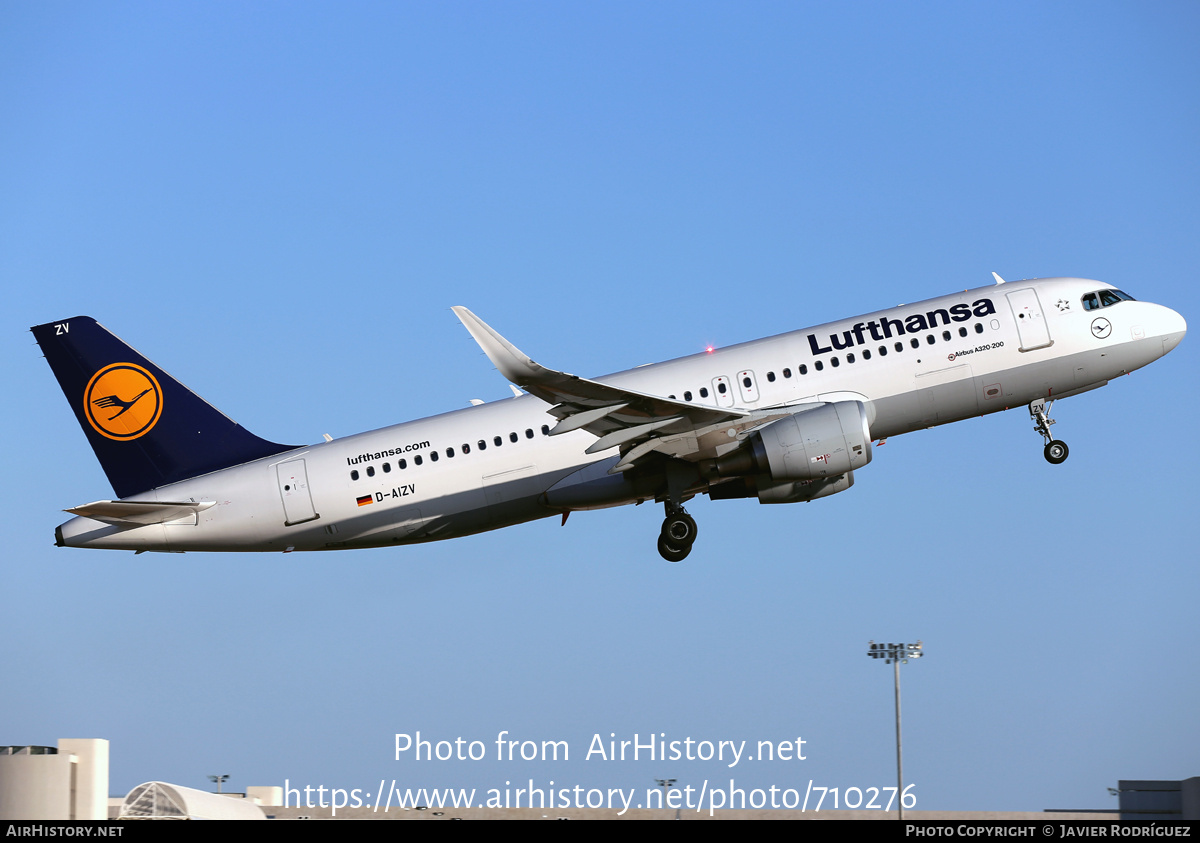 Aircraft Photo of D-AIZV | Airbus A320-214 | Lufthansa | AirHistory.net #710276