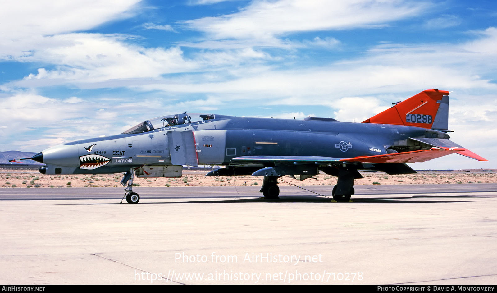 Aircraft Photo of 69-0298 / AF69-298 | McDonnell Douglas QF-4G Phantom II | USA - Air Force | AirHistory.net #710278