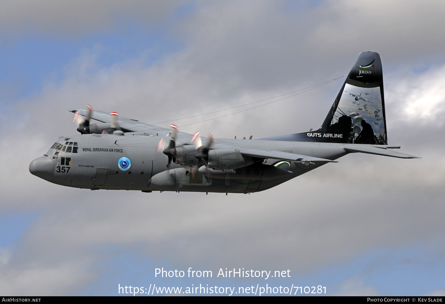 Aircraft Photo of 357 | Lockheed C-130H Hercules | Jordan - Air Force | AirHistory.net #710281