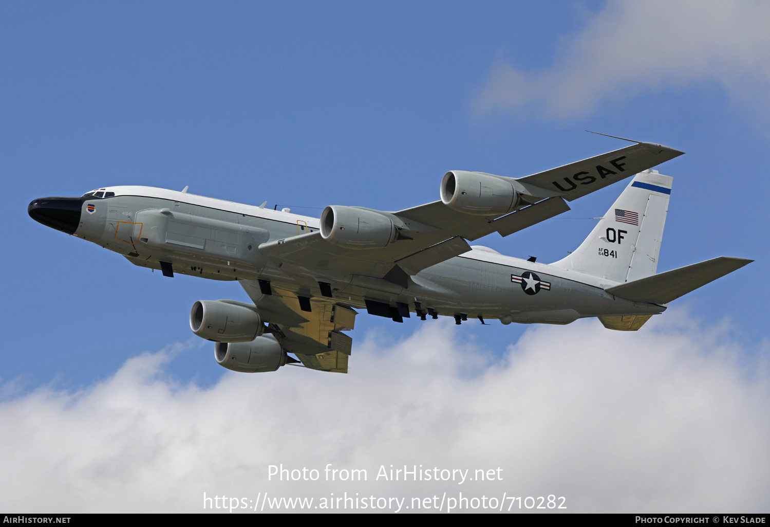 Aircraft Photo of 64-14841 / AF64-841 | Boeing RC-135V | USA - Air Force | AirHistory.net #710282