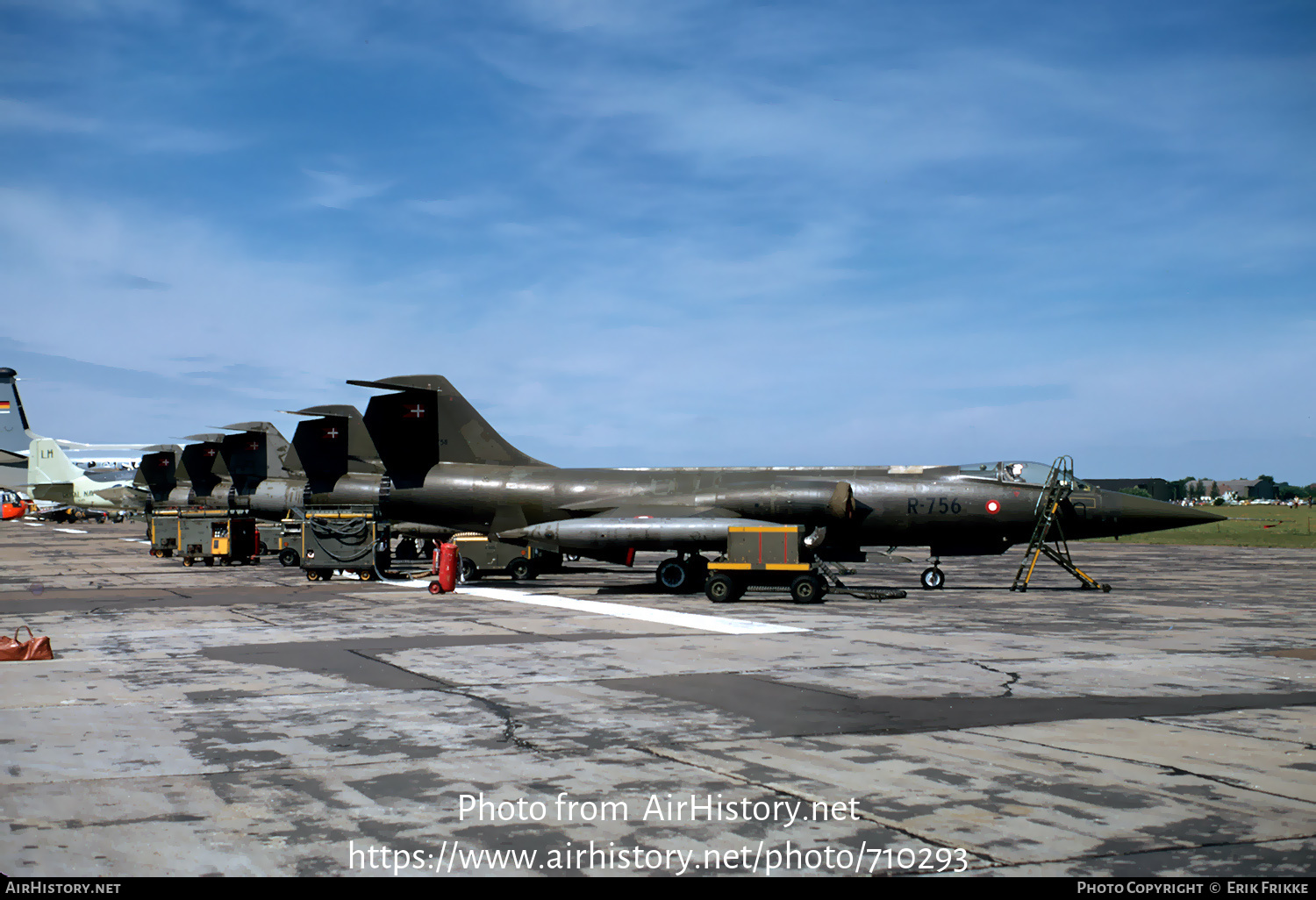 Aircraft Photo of R-756 | Lockheed F-104G Starfighter | Denmark - Air Force | AirHistory.net #710293