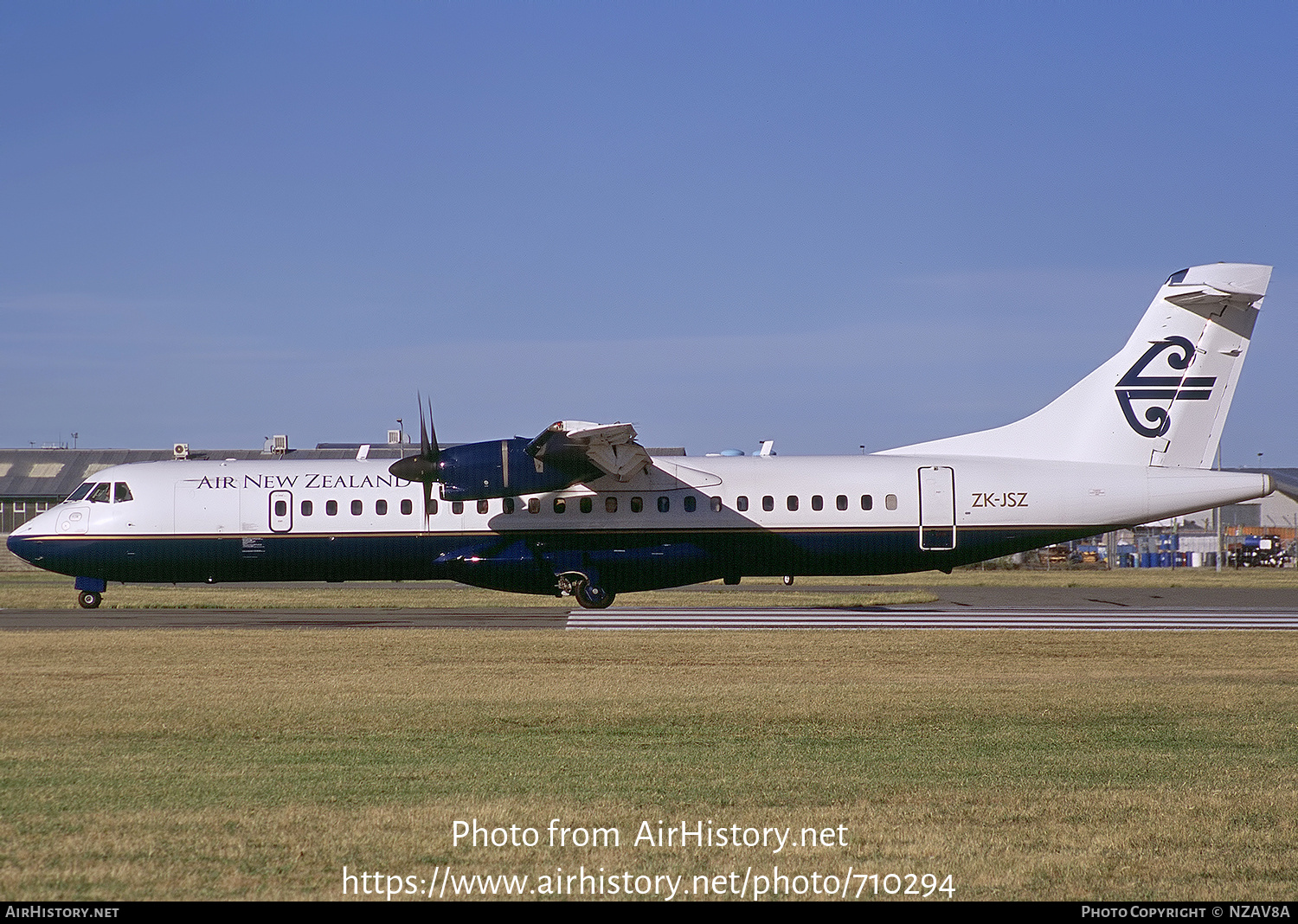 Aircraft Photo of ZK-JSZ | ATR ATR-72-212 | Air New Zealand | AirHistory.net #710294