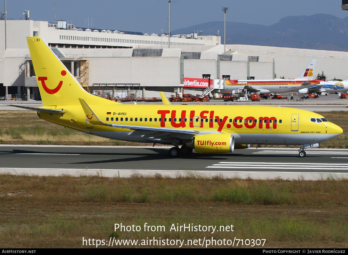 Aircraft Photo of D-AHXI | Boeing 737-7K5 | TUIfly | AirHistory.net #710307