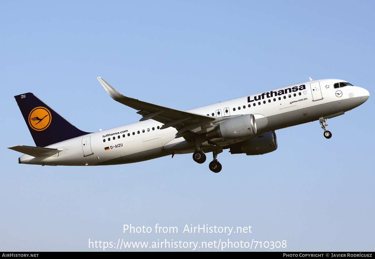 Aircraft Photo of D-AIZU | Airbus A320-214 | Lufthansa | AirHistory.net #710308