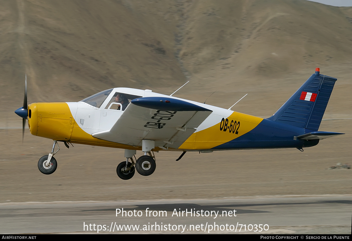 Aircraft Photo of OB-602 | Piper PA-28-160 Cherokee | AirHistory.net #710350