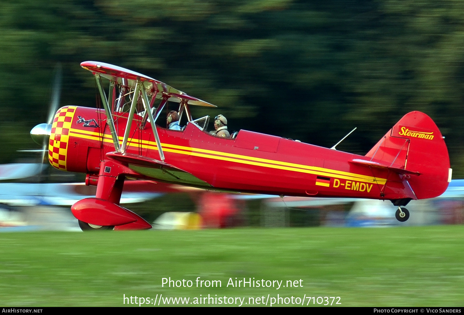 Aircraft Photo of D-EMDV | Boeing PT-13D Kaydet (E75) | Stearman Crew | AirHistory.net #710372