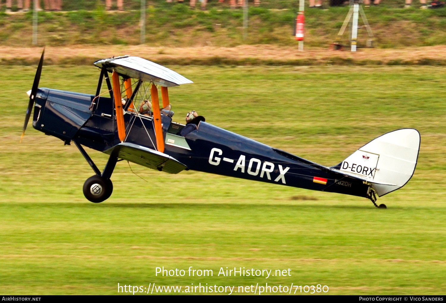 Aircraft Photo of D-EORX / G-AORX | De Havilland D.H. 82A Tiger Moth | AirHistory.net #710380