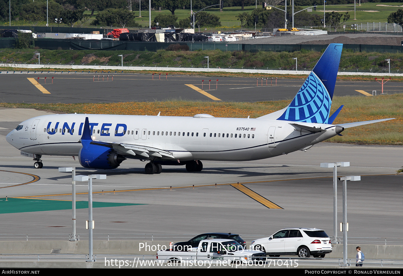 Aircraft Photo of N37540 | Boeing 737-9 Max 9 | United Airlines | AirHistory.net #710415