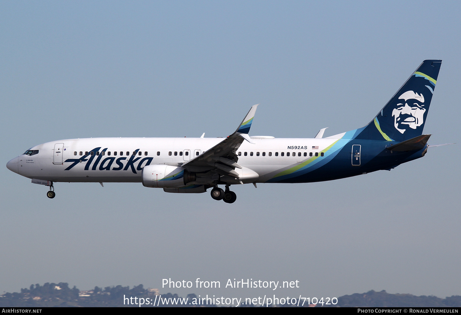 Aircraft Photo of N592AS | Boeing 737-890 | Alaska Airlines | AirHistory.net #710420