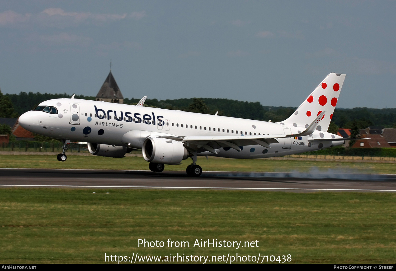 Aircraft Photo of OO-SBD | Airbus A320-251N | Brussels Airlines | AirHistory.net #710438