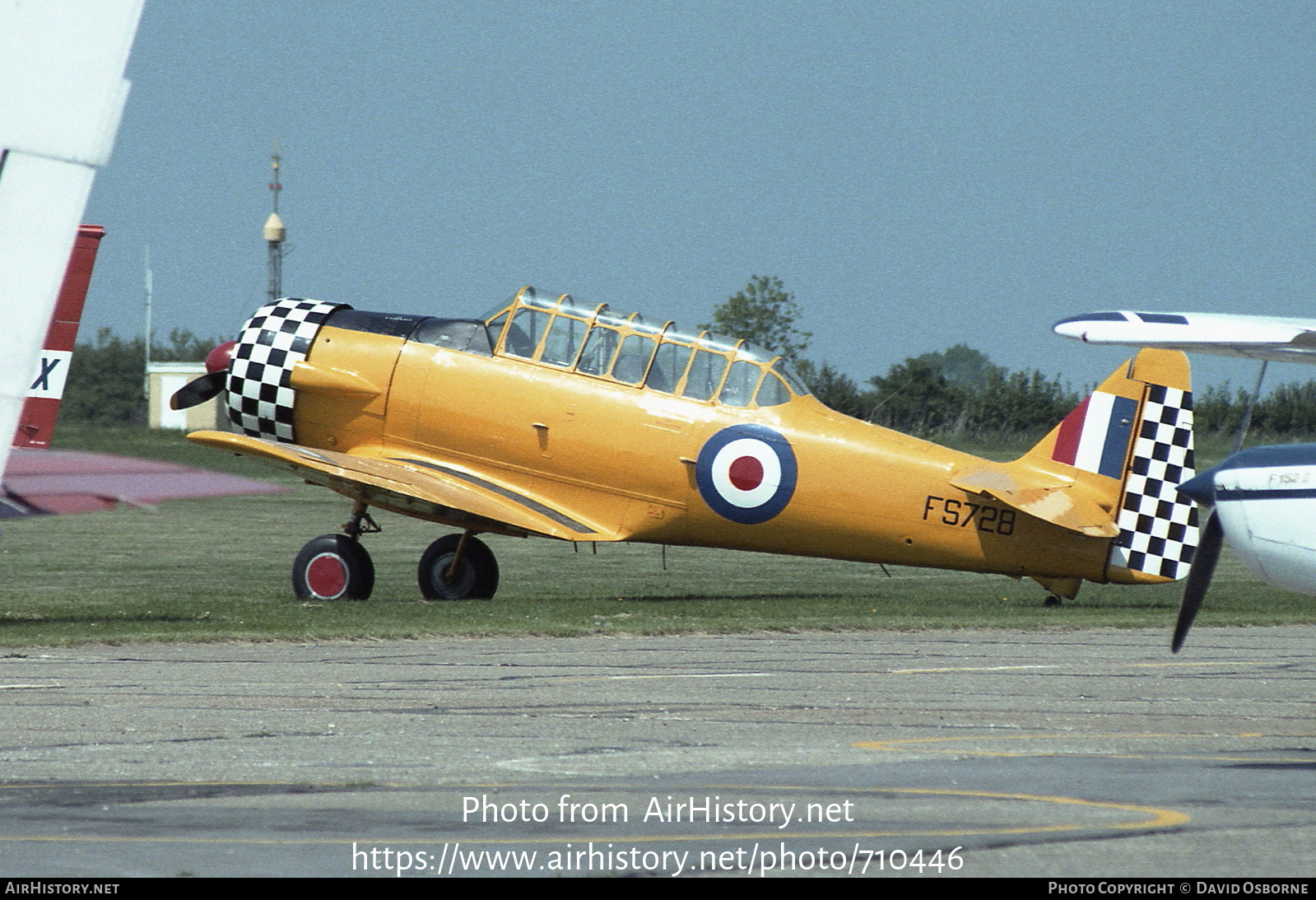 Aircraft Photo of G-BAFM / FS728 | North American AT-16 Harvard IIB | UK - Air Force | AirHistory.net #710446