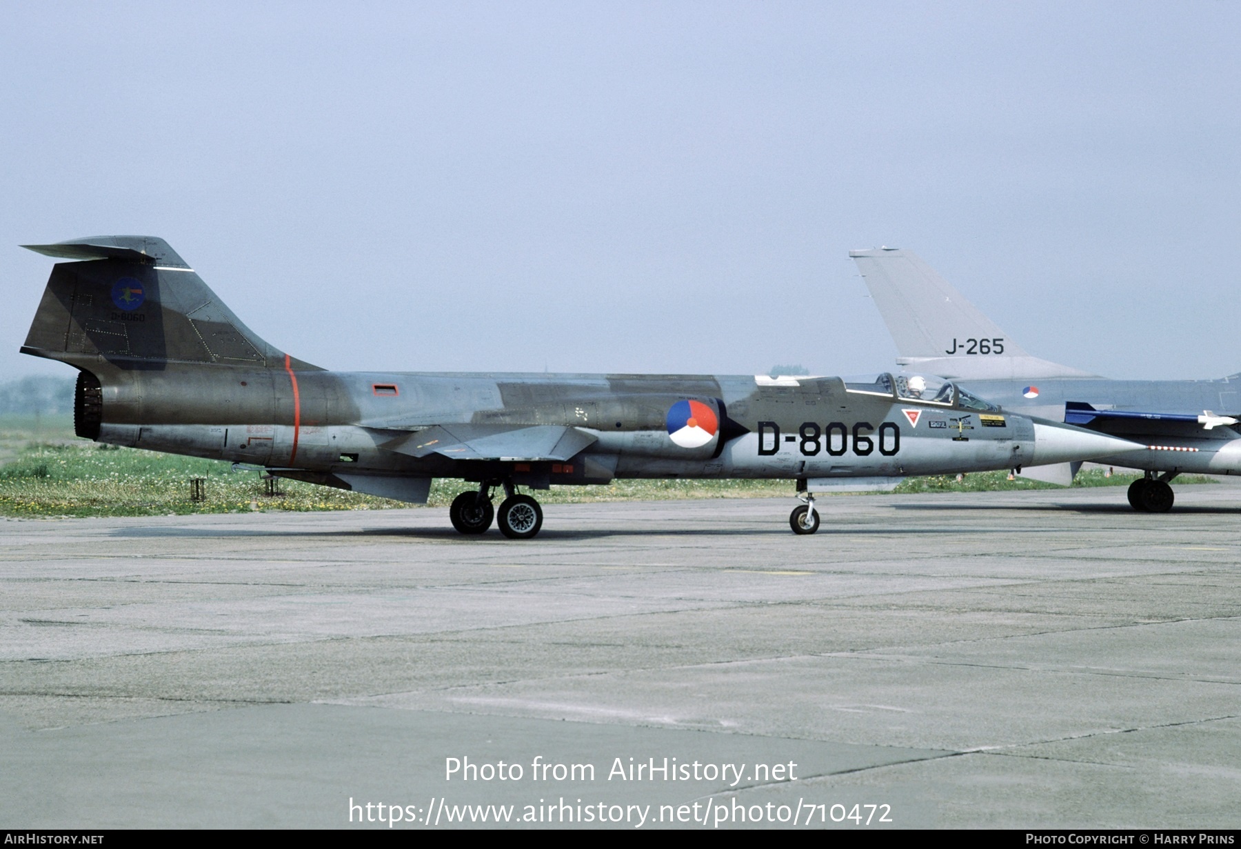 Aircraft Photo of D-8060 | Lockheed F-104G Starfighter | Netherlands - Air Force | AirHistory.net #710472