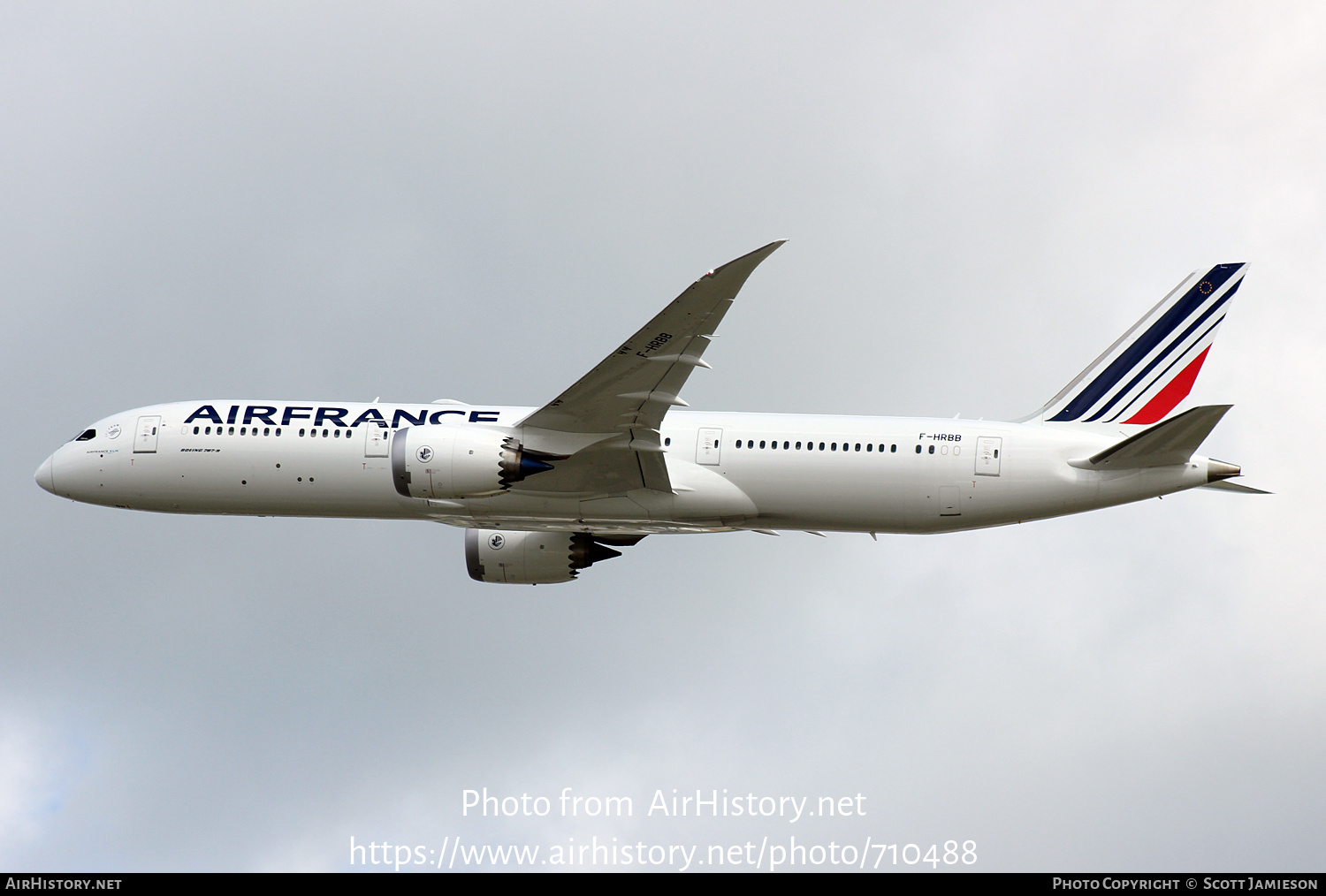 Aircraft Photo of F-HRBB | Boeing 787-9 Dreamliner | Air France | AirHistory.net #710488