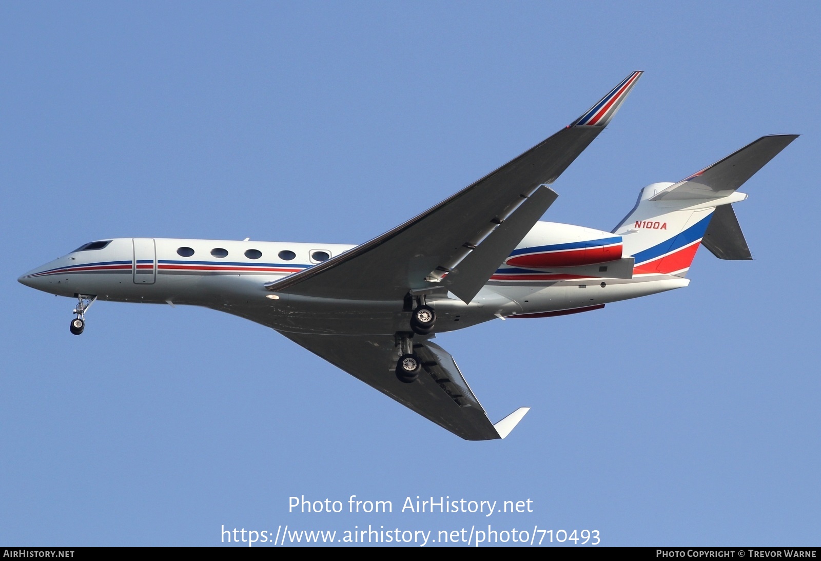 Aircraft Photo of N100A | Gulfstream Aerospace G650ER (G-VI) | AirHistory.net #710493