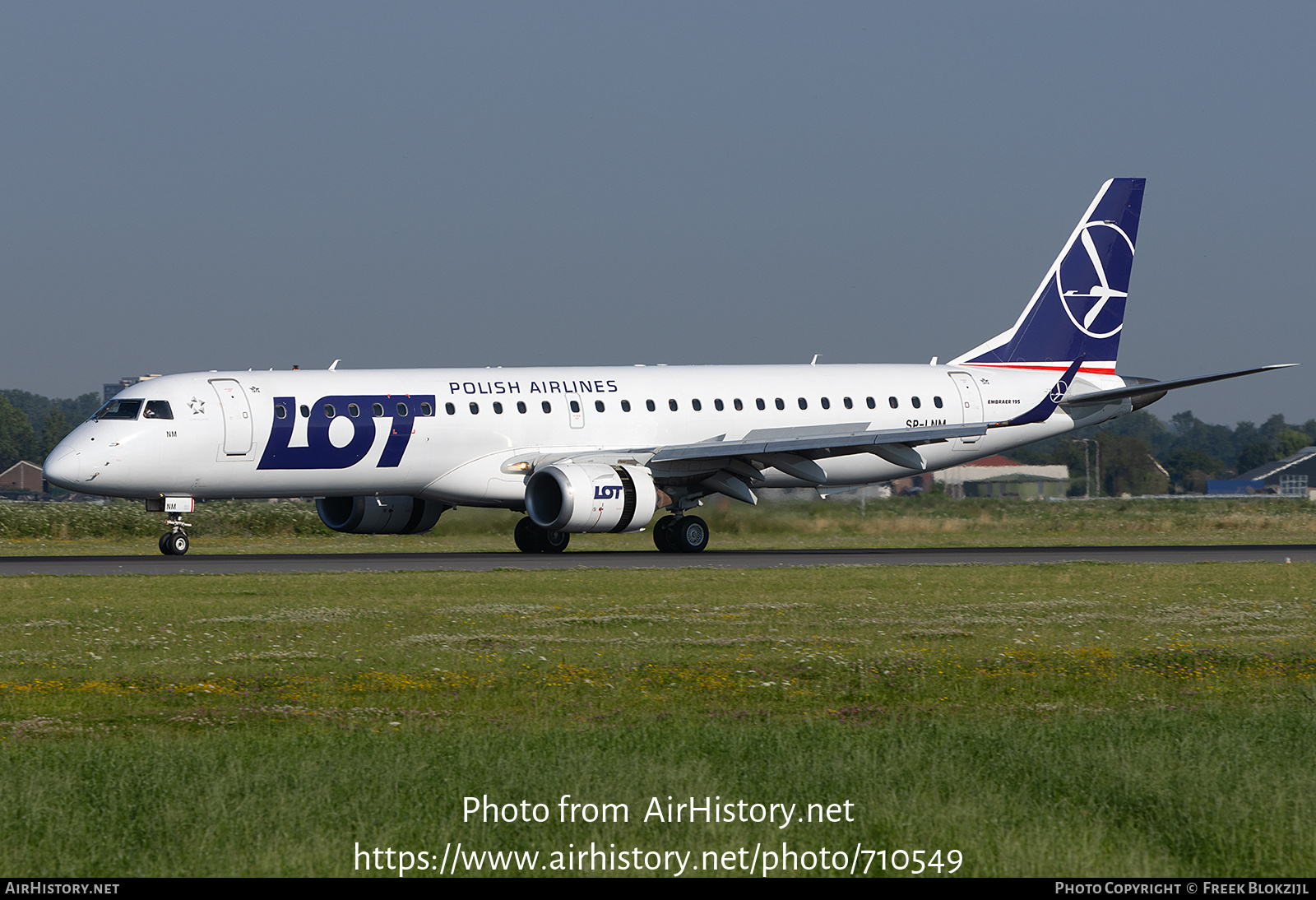 Aircraft Photo of SP-LNM | Embraer 195AR (ERJ-190-200IGW) | LOT Polish Airlines - Polskie Linie Lotnicze | AirHistory.net #710549