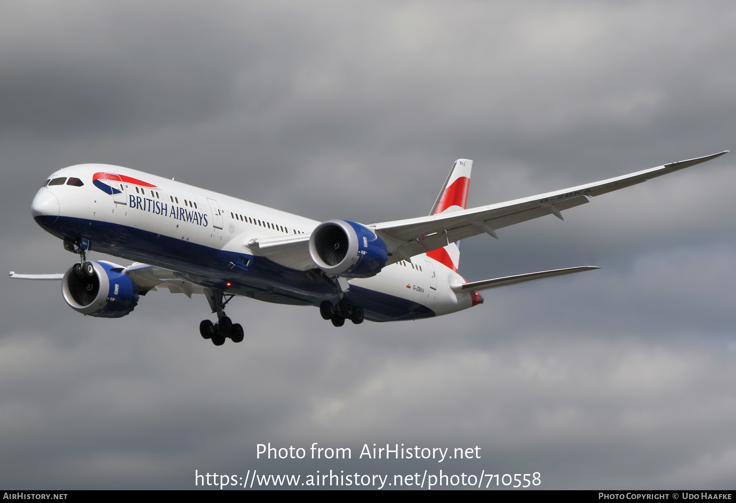 Aircraft Photo of G-ZBKA | Boeing 787-9 Dreamliner | British Airways | AirHistory.net #710558