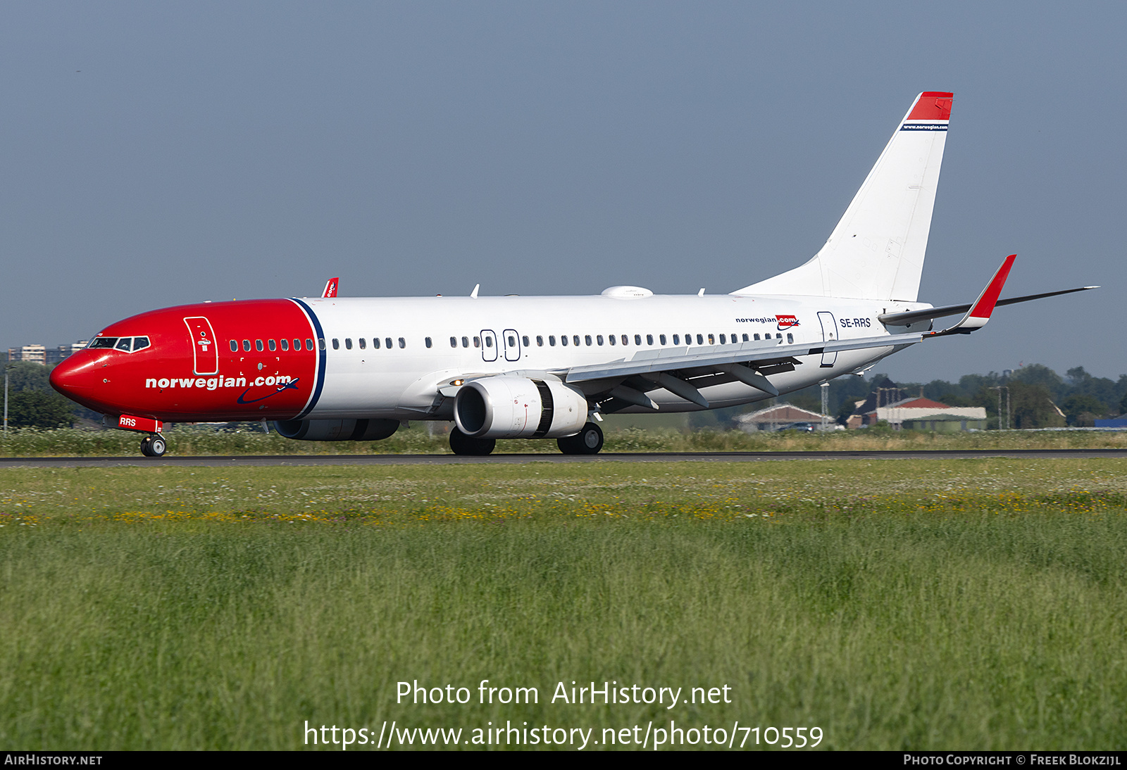 Aircraft Photo of SE-RRS | Boeing 737-8JP | Norwegian | AirHistory.net #710559