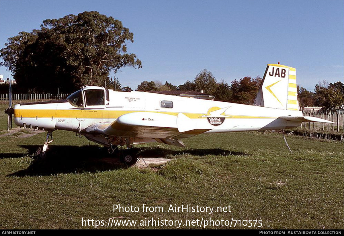 Aircraft Photo of ZK-JAB / JAB | Fletcher FU-24-954 | Fieldair | AirHistory.net #710575