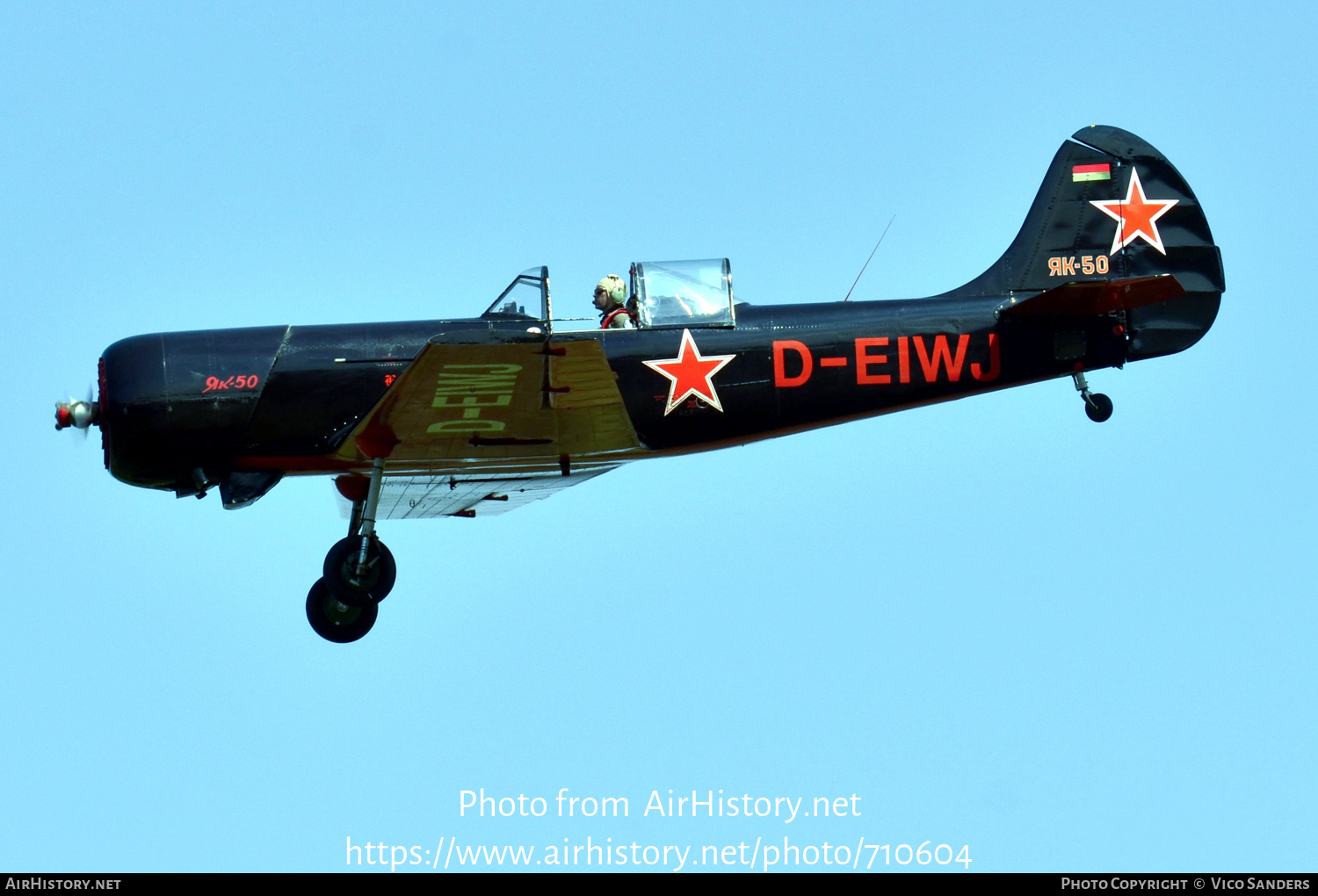 Aircraft Photo of D-EIWJ | Yakovlev Yak-50 | AirHistory.net #710604