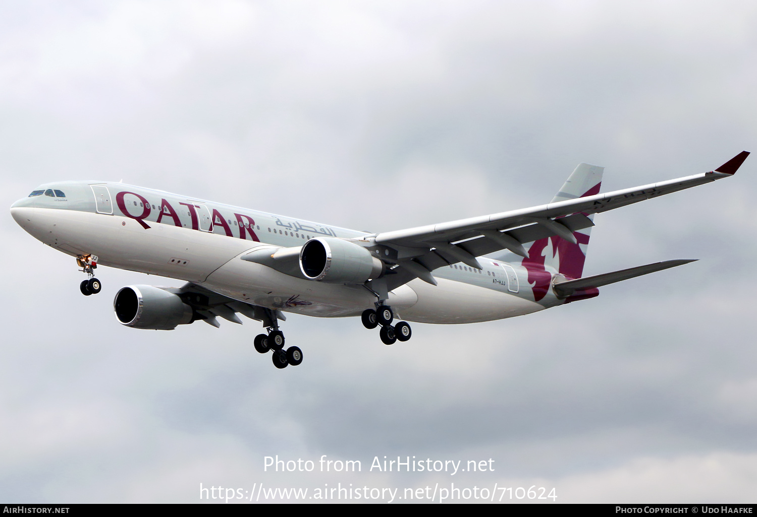 Aircraft Photo of A7-HJJ | Airbus A330-203 | Qatar Airways | AirHistory.net #710624