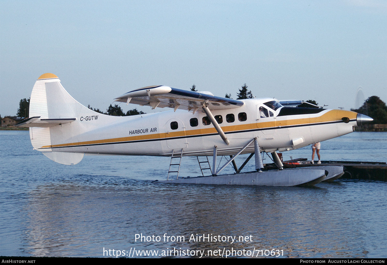 Aircraft Photo of C-GUTW | Vazar DHC-3T Turbine Otter | Harbour Air | AirHistory.net #710631