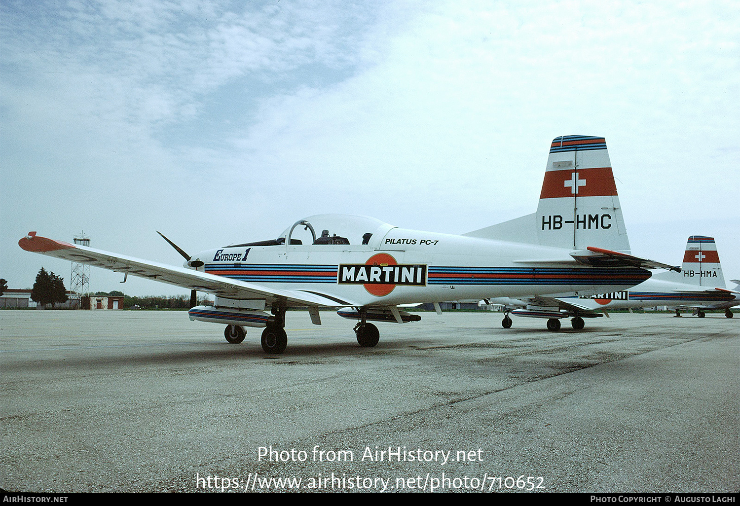 Aircraft Photo of HB-HMC | Pilatus PC-7 | Patrouille Martini-Europe1 | AirHistory.net #710652