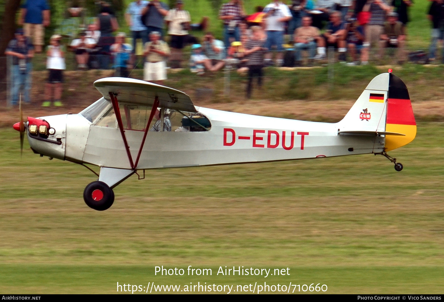 Aircraft Photo of D-EDUT | Piper J-3C-90 Cub | AirHistory.net #710660