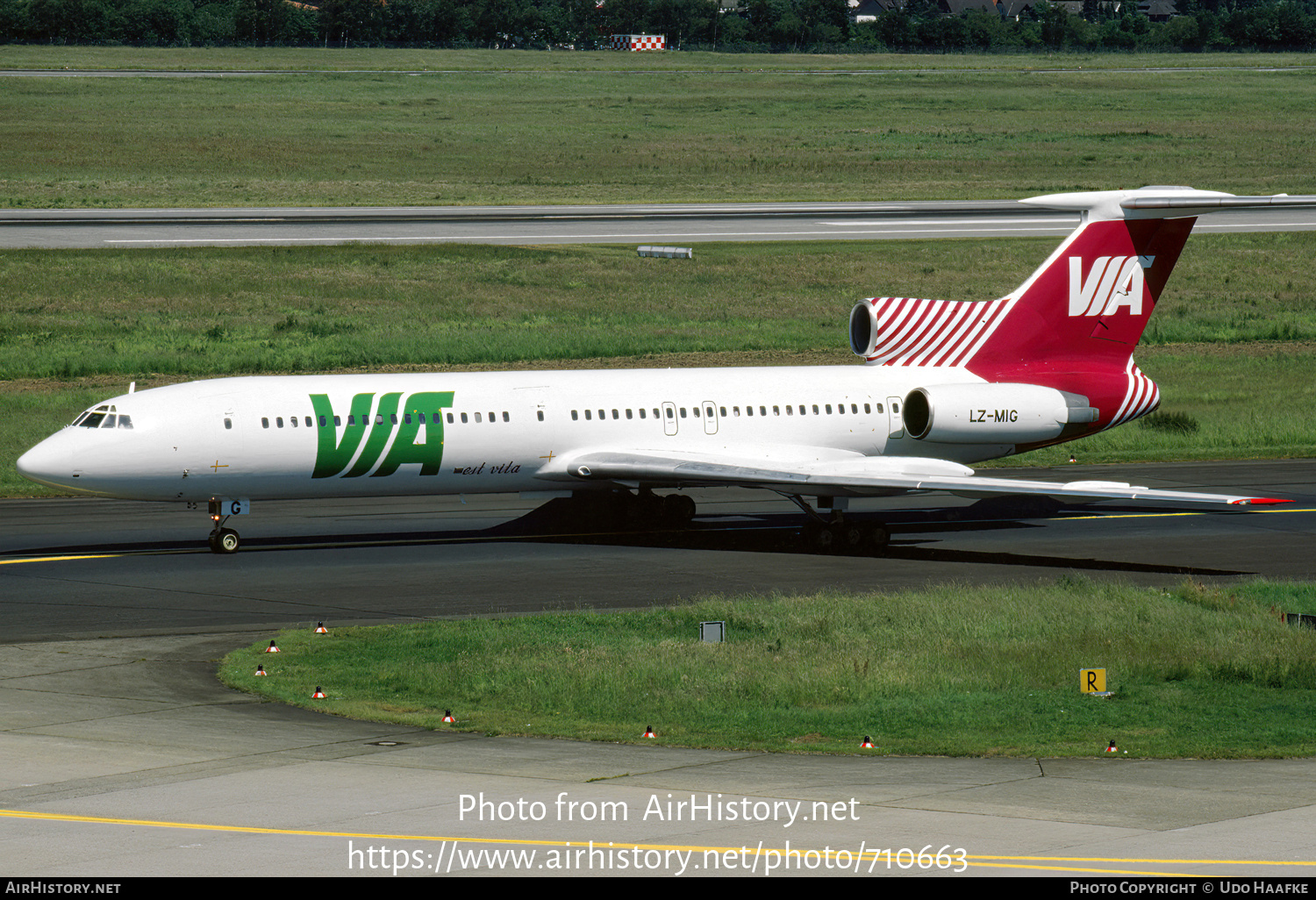 Aircraft Photo of LZ-MIG | Tupolev Tu-154M | VIA - Air VIA Bulgarian Airways | AirHistory.net #710663