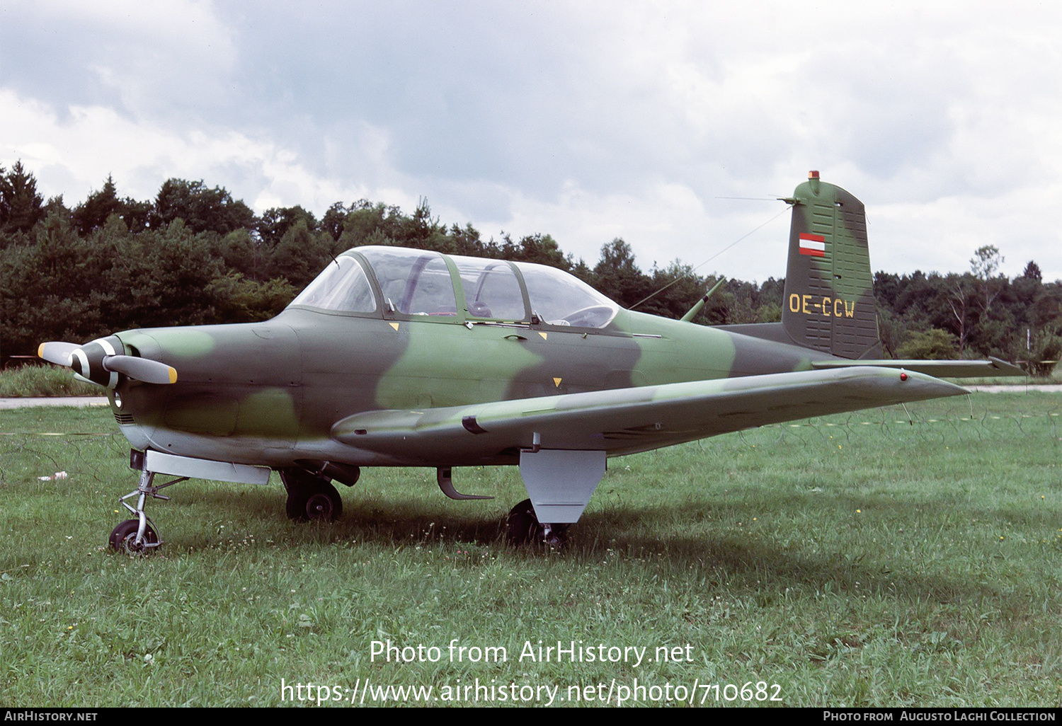 Aircraft Photo of OE-CCW | Beech B45 Mentor | AirHistory.net #710682